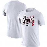 Toronto Raptors Kawhi Leonard Nike Player Performance T-Shirt White,baseball caps,new era cap wholesale,wholesale hats